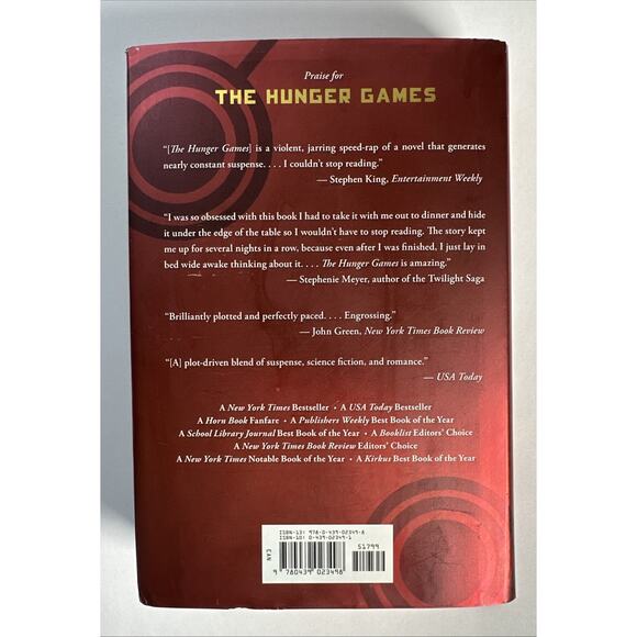 THE HUNGER GAMES CATCHING FIRE by Suzanne Collins 2009 1ST Edition - Picture 2 of 9